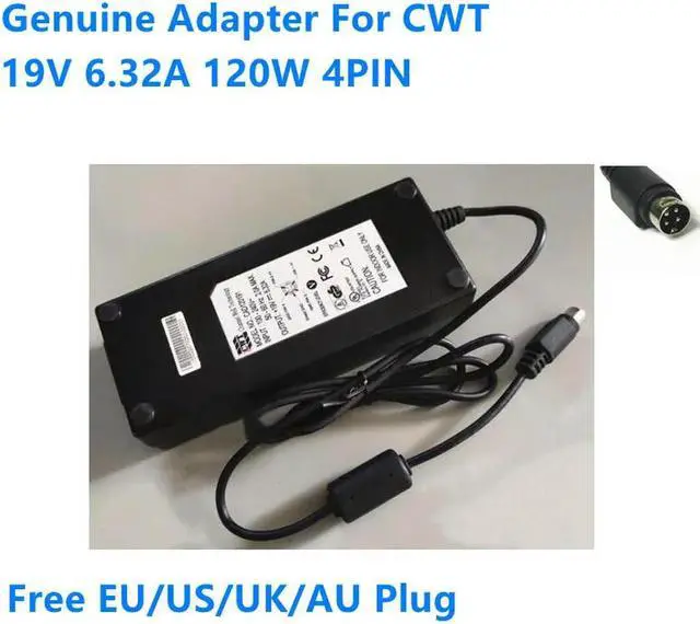 Main image of OIAGLH 19V 6.32A 120W 4PIN CAD120191 MPS120K-VI AC Adapter For CWT Power Supply Charger