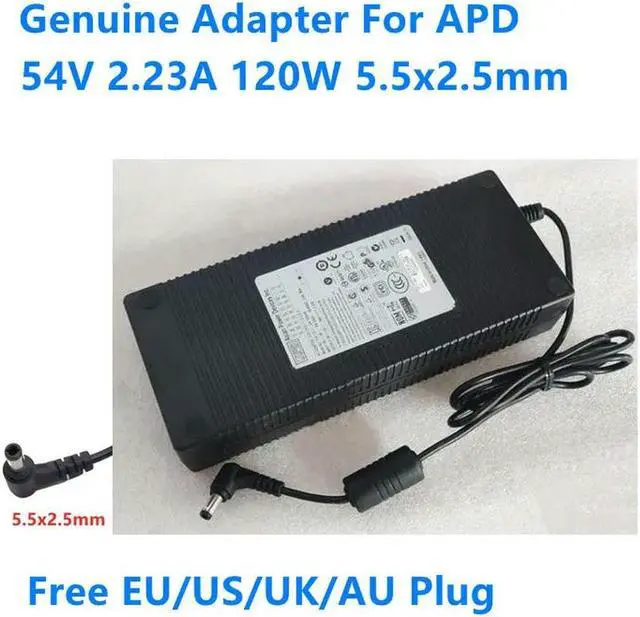 Main image of OIAGLH 54V 2.23A 120W DA-120A54 AC Adapter For APD Power Supply Charger