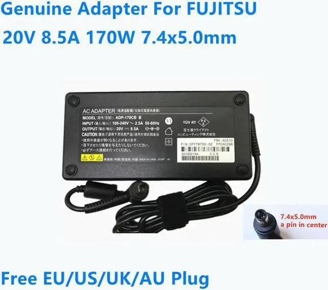 Main image of OIAGLH 20V 8.5A 170W 7.4x5.0mm ADP-170CB B Power Supply AC Adapter For FUJITSU Laptop Charger