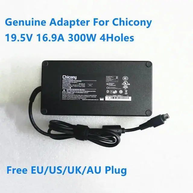 Main image of OIAGLH 19.5V 16.9A 330W 4Holes Chicony A17-330P2A A15-330P1A A330A006P Power Supply AC Adapter For 330W 230W Laptop Charger