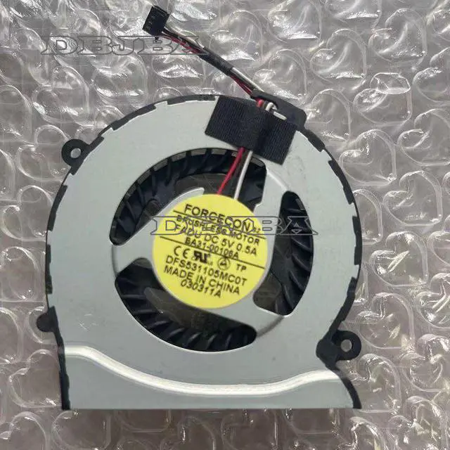 Main image of DBTLAP Laptop Cooling Fan For Samsung NP400B2B Cooler DFS531105MC0T BA31-00106A 5V 0.5A