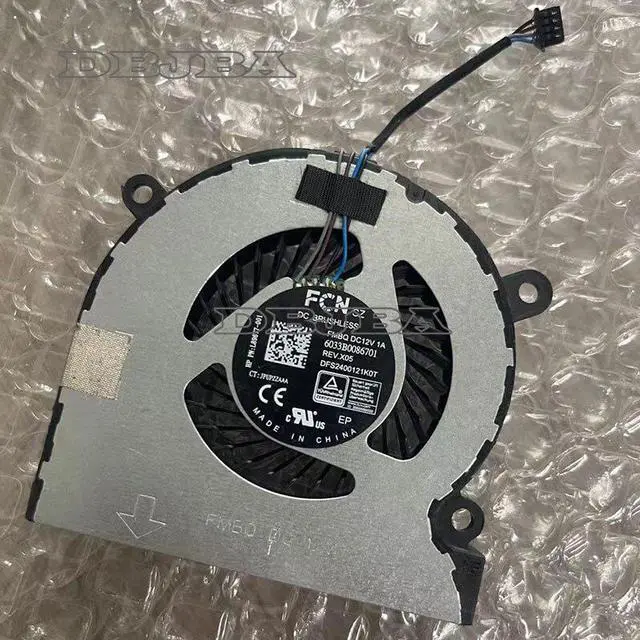Main image of DBTLAP Laptop Cooling Fan For FCN FMBQ DC12V 1A 6033B0086701 DFS2400121K0T L89677-001