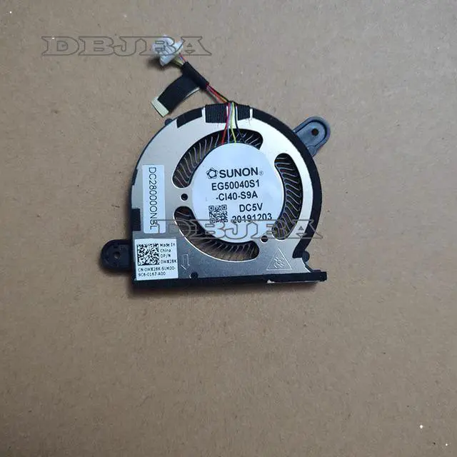 Main image of DBTLAP Cooling Fan For Dell XPS 13 9300 P117G DC28000ONSL WX28K EG50040S1-CI40-S9A