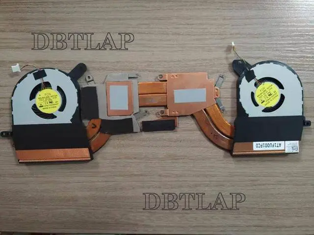Main image of DBTLAP Cooling Fan with Heatsink For Dell DFS1700054N0T DFS481105F20T FGJ7 FGJ6 Heat sink and Fan