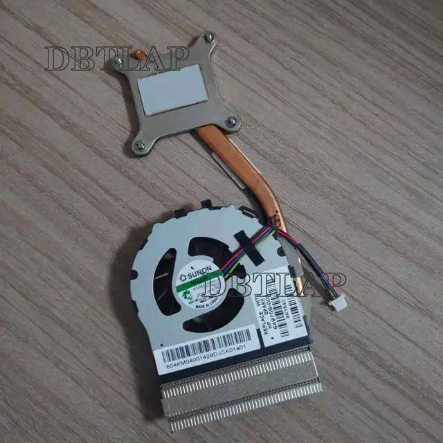 Main image of DBTLAP New CPU Cooling Fan For HP 2760P 649759-001 HEATSINK WITH FAN GC054509VH-A K6419H