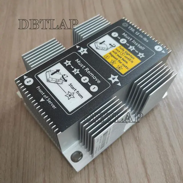 Alt view image 2 of 3 - DBTLAP CPU COOLING HEATSINK For HP DL380 DL380P G10 875070-001 839274-001 873592-001