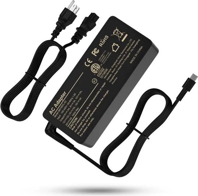 Main image of USB-C-Laptop-Charger - 100W USB C Charger, Fast Charging for Lenovo, ThinkPad, HP, Asus, Acer, MacBook, MSI, Dell Computer Tablet Chargers Adapters Type C Power Cord Compatible with 90W 65W 45W PD 3.0