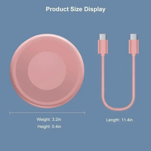 Alt view image 4 of 6 - USB Adapter Micro USB Charging Cable with USB C Lightning Adapter Lightning to USB C Adapter Multi Charging Cable Storage Box Contains SIM Card Holder Pink