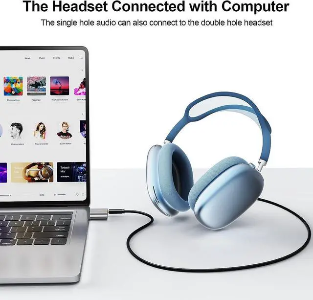 Alt view image 4 of 7 - USB Sound Card USB to Audio Jack Adapter 7.1 Channel External Stereo Sound Card with 3.5mm TRS TRRS Microphone Headphone for PC Laptop PS4 Windows MAC Linux