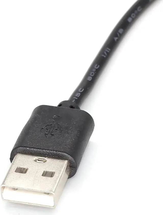 Alt view image 4 of 7 - 2 Pack USB to 3-Pin / 4-Pin PWM 5V USB Sleeved Fan Power Adapter Cable with Switch USB to 3 Pin / 4 Pin Case Fan Adapter Connector Cable with ON Off Switch