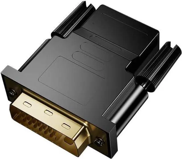 Alt view image 2 of 7 - DVI to HDMI Adapter DVI Male to HDMI Female Adapter Bi-Directional DVI-D Port Converter Support 1080P 3D for PS3 PS4 TV Box Blu-ray Projector HDTV