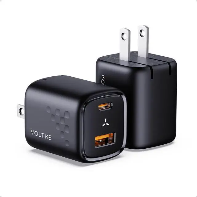 Main image of USB C Charger 30W 2-Pack Dual Port Fast Charger Block Compact Wall Charger Foldable Plug Adapter for iPhone 14 13 12 11 Pro Max Mini  iPad Pro Pixel MacBook Air