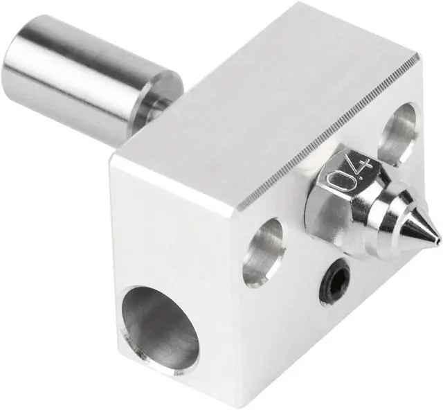 Alt view image 6 of 7 - IdeaFormer Sprite Extruder Heater Block Upgrade High Temperature 300 Kit T4C Titanium Alloy All Metal Heatbreak Nickel Copper Plated Nozzle for Ender 3 S1 S1 Pro CR-10 Smart Pro