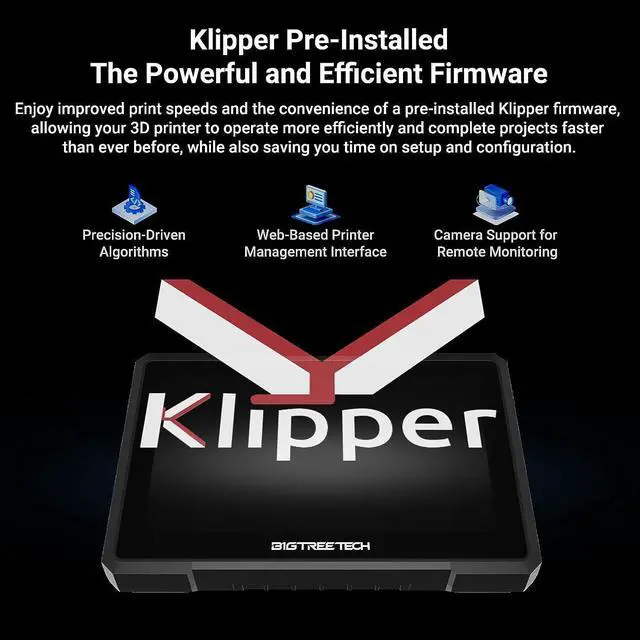Alt view image 4 of 7 - BIGTREETECH PAD 7 Touch Screen Based on Klipper firmware 7 inch Open Source Smart PAD with CB1 Board KlipperScreen for BIQU B1 SE Plus, Voron 2.4, Ender-3 and Most FDM 3D Printers DIY
