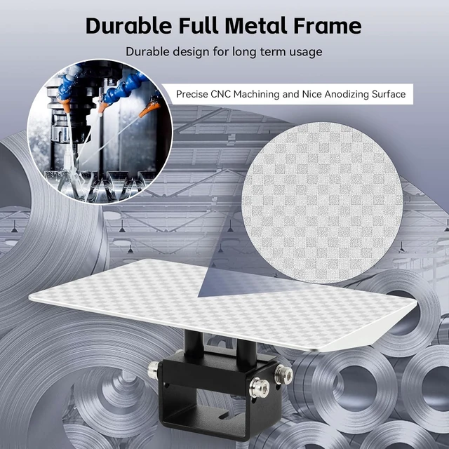 Alt view image 4 of 7 - Photon Mono 2 Build Plate,UniTak3D Textured Printing Platform 3D Printer Accessories Upgrades ONLY Compatible with ANYCUBIC Photon Mono 2 LCD Resin 3D Printer