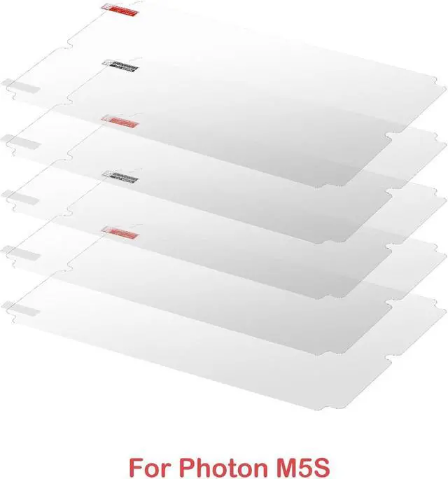 Alt view image 6 of 6 - KOYOFEI 5PCS Screen Protector for Photon M5S, M5S Pro, 3D Printer Screen Protector Film for Anycubic Photon M5S, M5S Pro 10.1inch Resin 3D Printer