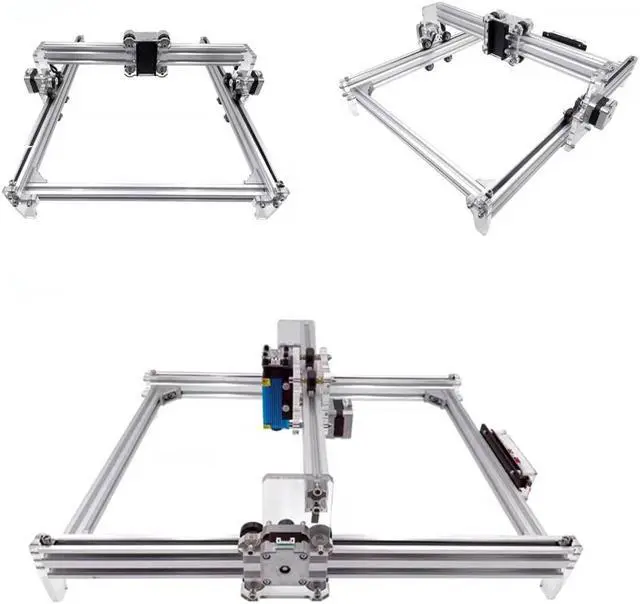 Alt view image 5 of 6 - 4080 T Slot Aluminum Extrusion for 3D Printer Parts and CNC DIY Silver 1220mmX2