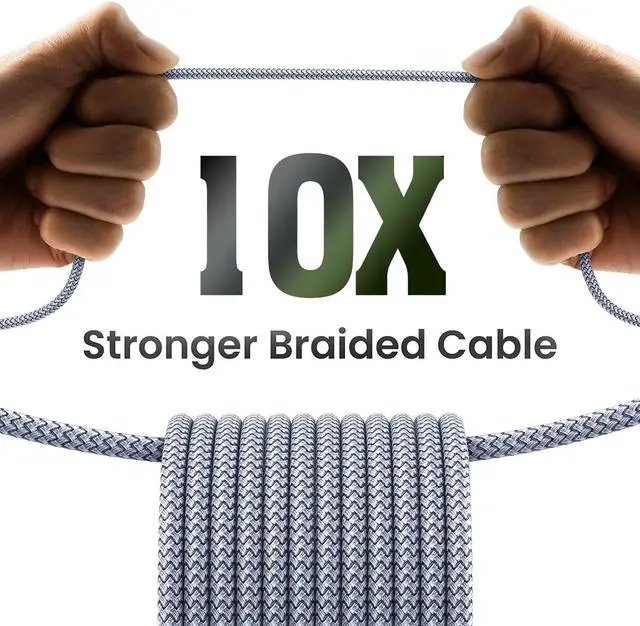 Alt view image 5 of 7 - USB C to Lightning Cable 2 Pack 6FT iPhone Cable iPhone Charger Cable Type C Lightning Cord for iPhone 14 13 12 11 Pro Max XS XR X 8 7 6s Plus SE iPad and More.