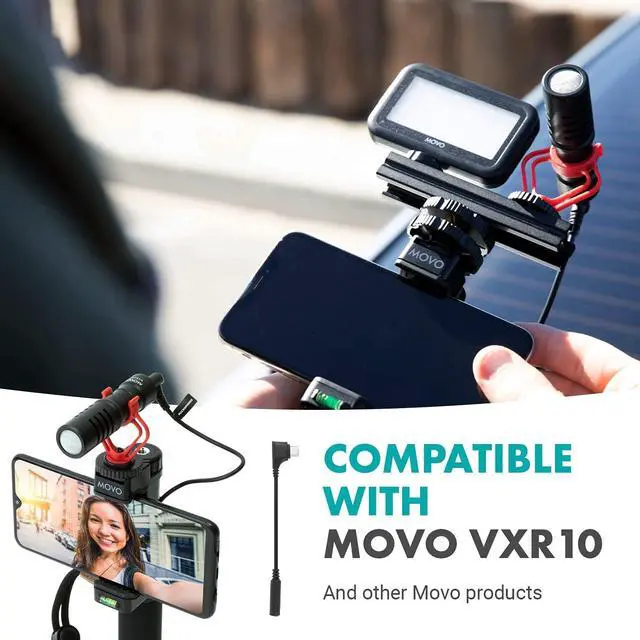 Alt view image 5 of 7 - UCMA-3 USB C to 3.5mm Audio Adapter for Microphones - 4-Pole Aux to USB Type C Pixel and Galaxy Smartphones - Female 3.5mm to USB-C Male Right Angle Head - Type-C USB to 3.5mm Jack Audio Adapter
