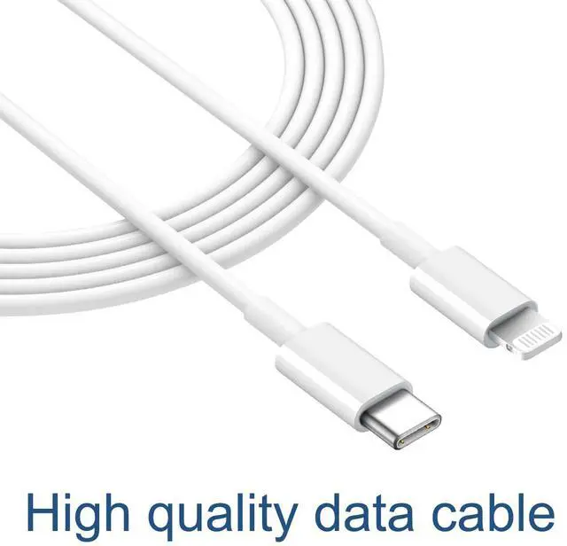 Alt view image 2 of 7 - iPhone Charger Cord Lightning Cable Type C Charger Fast Charging 2-Pack iPhone Fast Charger USB C (6.6Ft) Compatible with iPhone14/14 Pro/14 Pro Max/13/13pro/12/12 Pro/12 Pro Max/iPad