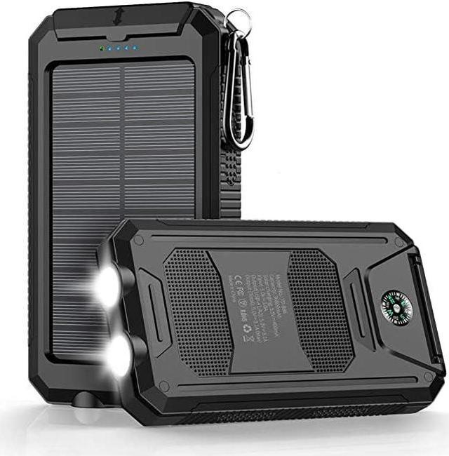  Portable Charger 36800mAh,4 Outputs Power Bank, Dual