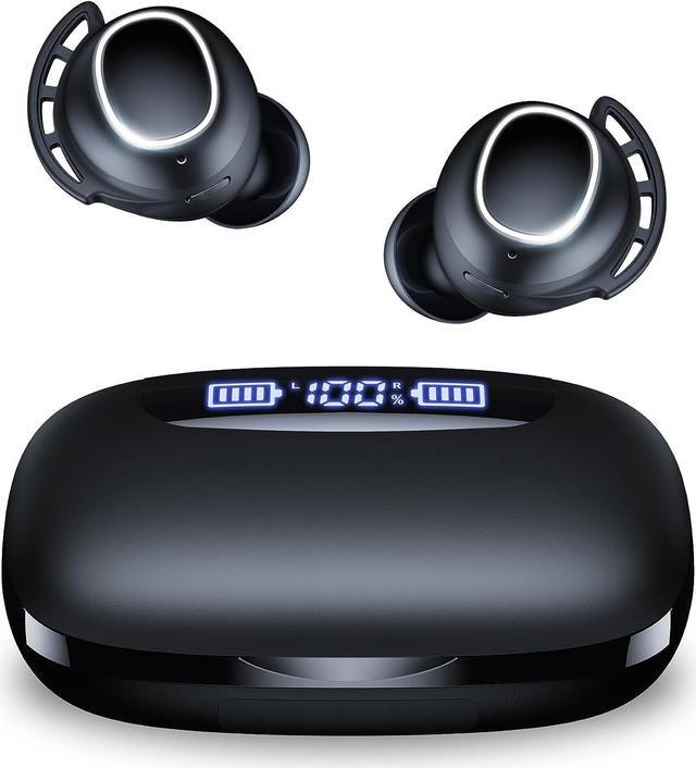 TAGRY Wireless Earbuds Bluetooth Headphones 120H Playtime IPX7 Waterproof Ear Buds Power Display Earphones with Mic and 2600mAh Charging Case for Sports Laptop TV Computer Phone Gaming Newegg