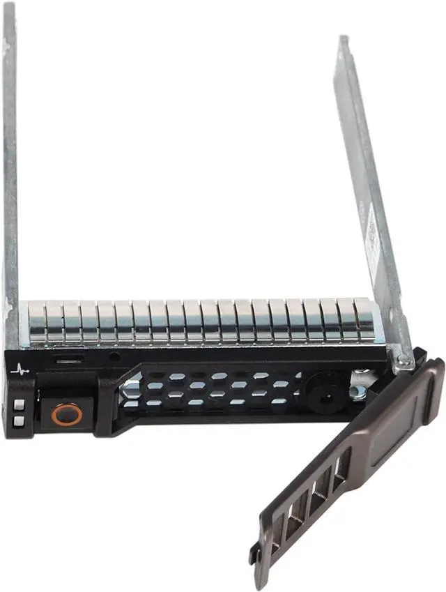 Alt view image 2 of 6 - Hard Drive Tray Caddy NRX7Y 0NRX7Y HDD Caddy 2.5" Hard Drive Bracket SSD Tray Compatible with D-ELL PowerEdge FC630 M610 M810 M510 M420 M520 M620 M820 M630 M830 VRTX - OEM