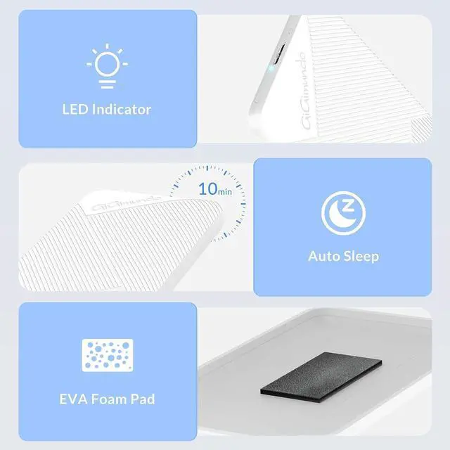 Alt view image 4 of 7 - 2.5 Hard Drive Enclosure 5Gbps USB 3.0 to SATA III External HDD Enclosure for 2.5inch 9.5mm 7mm SSD HDD Supports UASP SATA III (White)