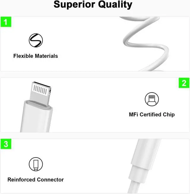 Alt view image 4 of 7 - [ MFi Certified]  Lightning to 3.5 mm Headphone Jack Adapter 2 Pack iPhone Aux Adapter Converter Audio Aux Cable Dongle Dongle Adapter for iPhone 14/13/12/11/XS/XR/X/8/iPad Support All iOS