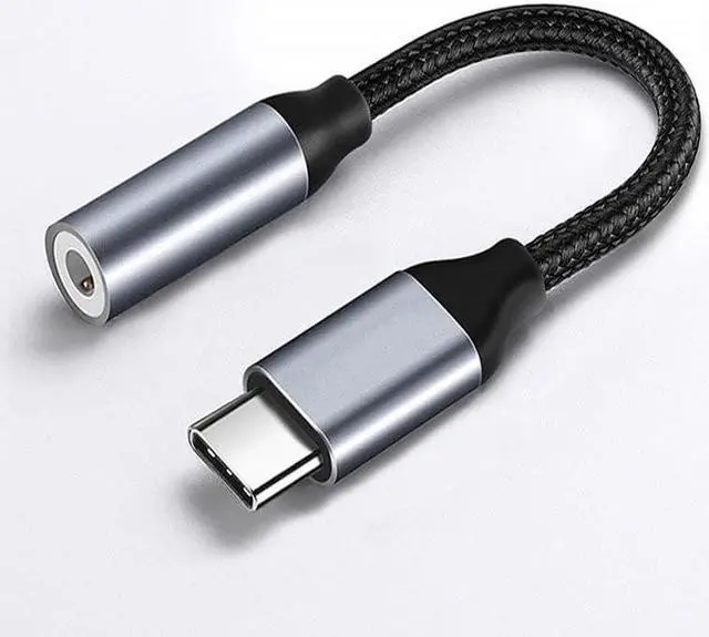 Alt view image 4 of 4 - 2 Pack Compatible with Google USB C to 3.5mm Audio Pixel Headphone Adapter Compatible with Google Pixel 7 Pro 6 6a 5 4 3XL USB-C to 3.5 Audio Headphone Jack Dongle Phone Adapter for Android Type C