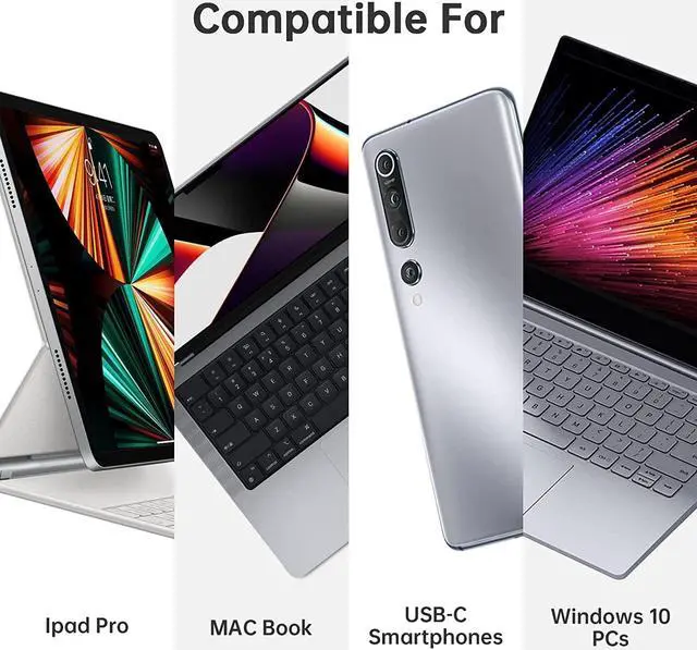 Alt view image 4 of 7 - USB C to Lightning Audio Adapter Cable USB Type C Male to Lightning HiFi Audio Female Headphones Converter Fit with iPhone 15 iPad Pro/Air MacBook Galaxy S23 S22 Pixel 7 6 (Not for Charge&Data)