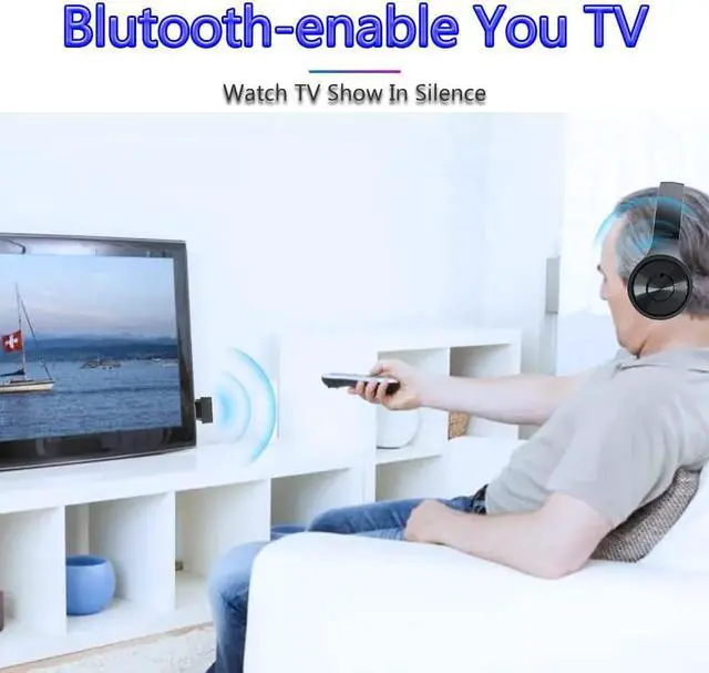 Alt view image 5 of 6 - Bluetooth Flight Transmitter Wireless 5.0 Airplane Airline Airport A2DP Adapter for Bose 700 QC45 QC35 Sony WH-1000XM5 Anker Soundcore Life Q45 Sennheiser Momentum 4 Apple Airpods Pro Max Headphones