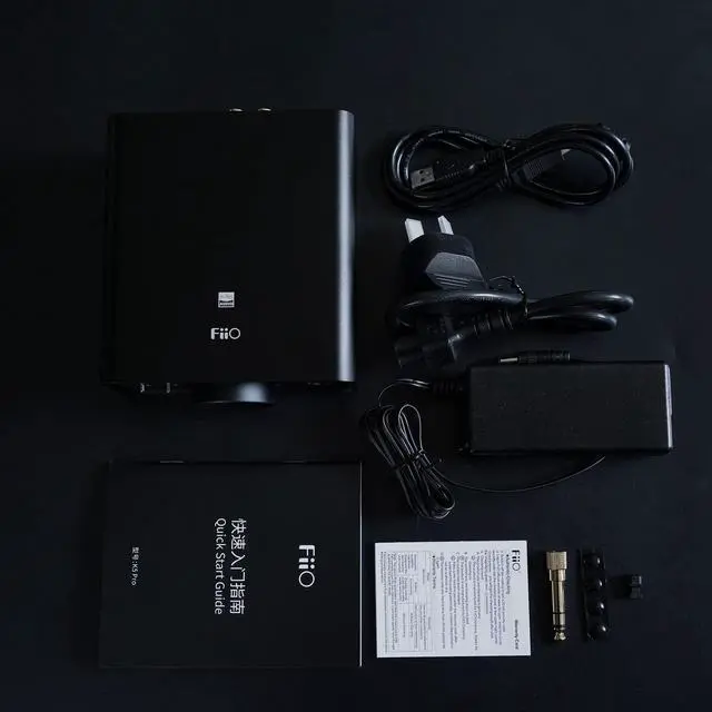 Alt view image 7 of 7 - K5Pro ESS Amplifier Headphone Amps Stereo High Resolution Portable Desktop DAC 768K/32Bit and Native DSD512 for Home Audio/PC 6.35mm Headphone Out/RCA Line-Out/Coaxial/Optical Inputs (Black)
