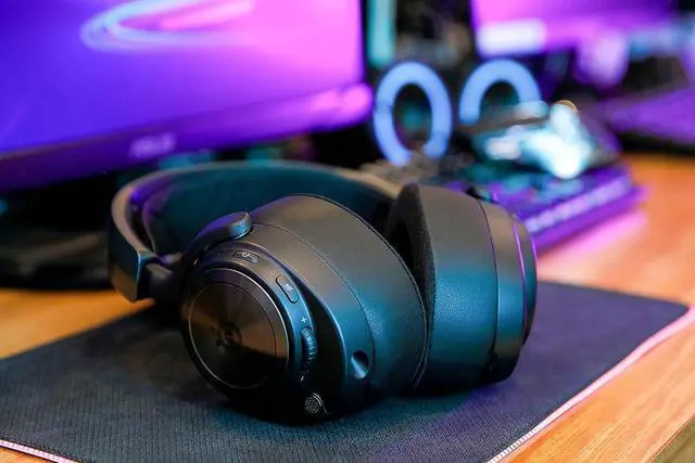 Alt view image 5 of 7 - Freeze Nova Pro Wireless -? Hybrid Fabric Cooling Gel Replacement Earpads for Steelseries Arctis Nova Pro Wireless by Wicked Cushions Improved Durability Thickness & Sound Isolation | Black