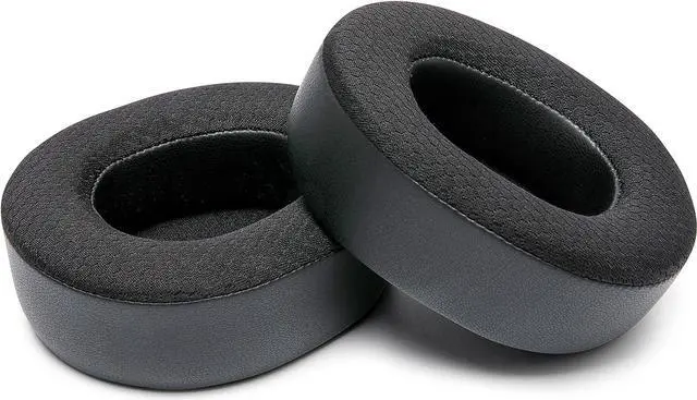 Alt view image 6 of 7 - Freeze Nova Pro Wireless -? Hybrid Fabric Cooling Gel Replacement Earpads for Steelseries Arctis Nova Pro Wireless by Wicked Cushions Improved Durability Thickness & Sound Isolation | Black