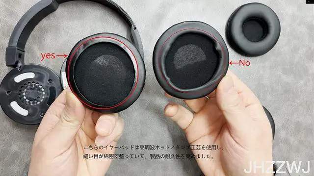 Alt view image 5 of 7 - Earpads Compatible with 95mm (9.5cm) 3.74inch Diameter Cushion Pads Professional Headphones Ear Pads Cushions Replacement