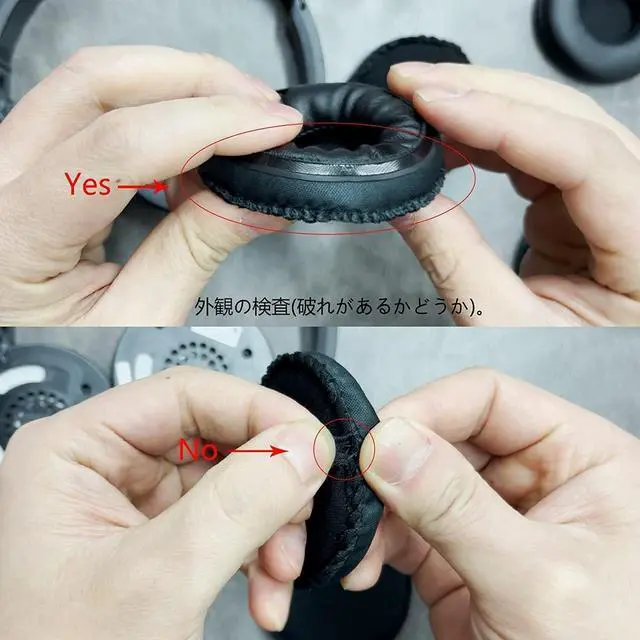 Alt view image 7 of 7 - Earpads Compatible with 95mm (9.5cm) 3.74inch Diameter Cushion Pads Professional Headphones Ear Pads Cushions Replacement