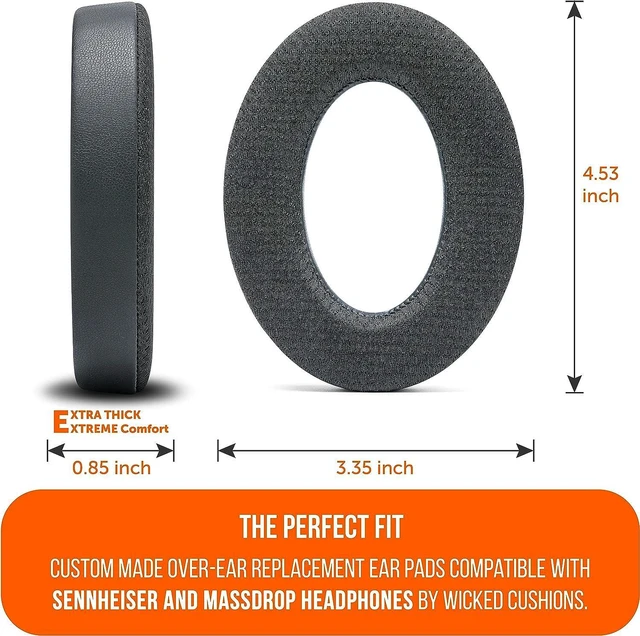 Alt view image 5 of 7 - Freeze PC38X - Cooling Gel Earpads for Sennheiser PC38X PC37X & HD599