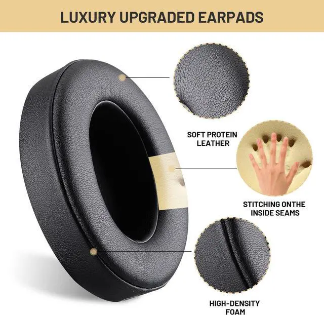 Alt view image 4 of 7 - Replacement Earpads for Beats Studio 2 & 3 - Ear Pads for Beats Studio