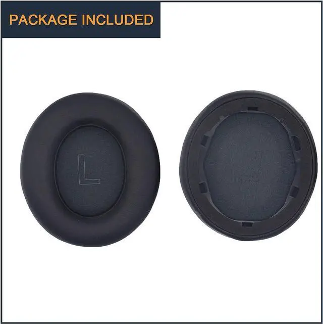 Alt view image 5 of 5 - Earpads for Anker Soundcore Life Q20 q20bt Replacement Ear Cushion Pads with Protein Leather and Memory Foam for Replacement Ear Cushion Pads for Soundcore Q20 & q20bt