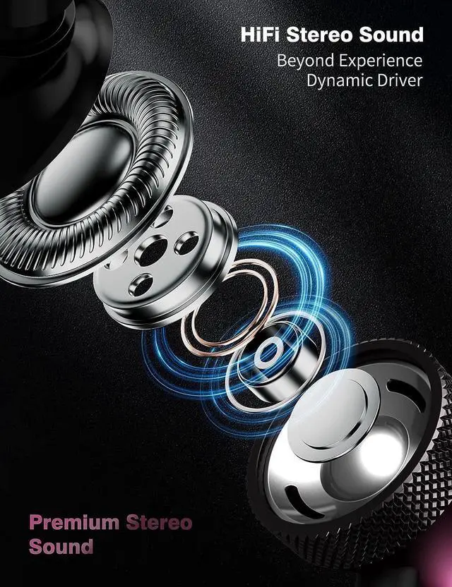 Alt view image 5 of 7 - USB C Headphone Type C Earphone Hifi Stereo Wired Earbuds for Google Pixel 6a 7a 7 6 Samsung A53 A54 S23 in-Ear Noise Canceling Bass Corded Headset with Mic for Galaxy Z Flip Fold 5 4 S22 S21 S20 Wine