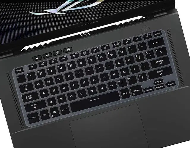 Main image of Keyboard Cover for ASUS ROG Zephyrus G14 GA402 2023 2022 Zephyrus M16 GU604 GU603 ROG Zephyrus G15 GA503 & Zephyrus G16 GU603 TUF Dash F15 ROG Zephyrus G14 GA402 2023 Keyboard Skin - Black