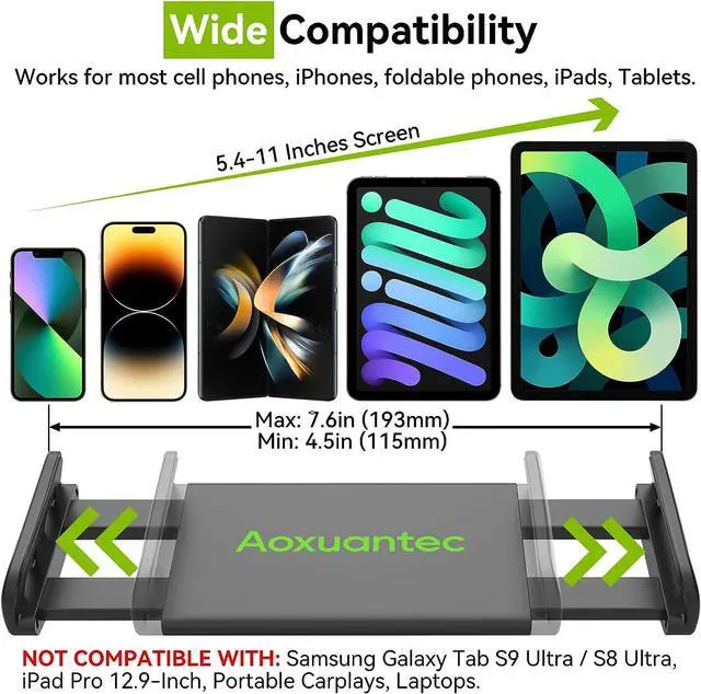 Alt view image 5 of 7 - Golf Cart Tablet Mount Phone Holder [2-In-1] Cup Holder GPS Mount Accessories for Club Car EZGO Yamaha Compatible with iPad Air Mini 11-Inch Pro Samsung Galaxy Tab Tablets iPhone Cell Phone