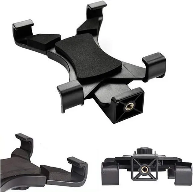 Alt view image 3 of 7 - 7-10 Tablet Tripod Mount Adapter Holder for iPad/iPad Air 2/ iPad Mini/Samsung Galaxy Tab/Tab Pro/Tab S/Microsoft Surface/Google Nexus/Selfie Stick/Monopod/iPad Pro 10.5