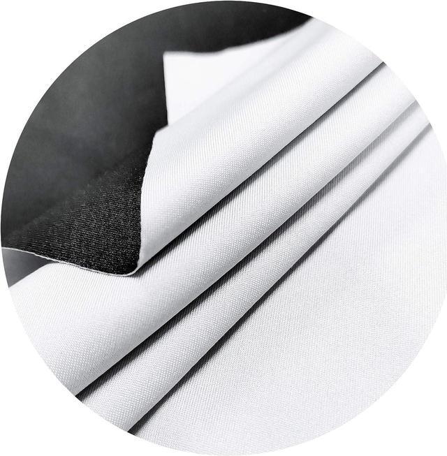 Main image of Projector Screen DIY Elastic Polyester Material 59x105 inch for Max 130 inch 16:9 Projection Screen Economical Black Backing 4K Ultra HD Front Projection Textile Fabric