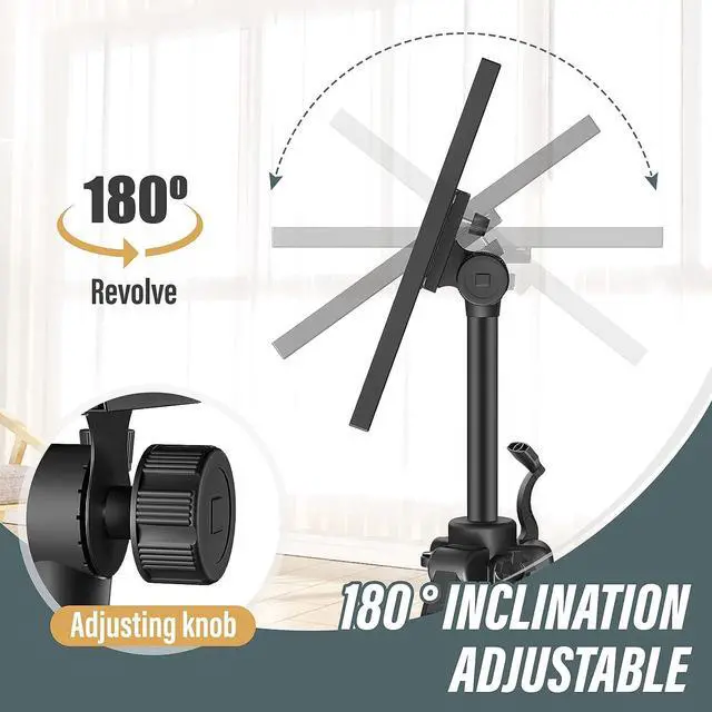 Alt view image 4 of 7 - Projector Stand 2023 The Latest Projector Stand Tripod Adjustable from 17.6 to 51.4 Sturdy Laptop Tripod Stand Projector Tripod Stand for Presentations Home Cinema Studio and Stage Use