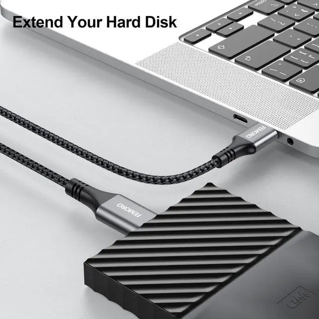 Alt view image 5 of 7 - USB Extension Cable 10 ft 10 Pack USB 3.0 Extender Long USB Type A Male to Female Extension Cord for Keyboard Mouse Flash Drive Printer Camera and More