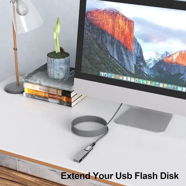 Alt view image 6 of 7 - USB Extension Cable 10 ft 10 Pack USB 3.0 Extender Long USB Type A Male to Female Extension Cord for Keyboard Mouse Flash Drive Printer Camera and More