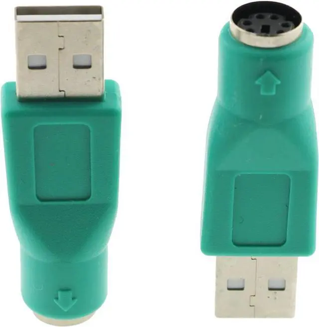 Alt view image 4 of 5 - 2pcs PS/2 Female to USB Male Converter USB to PS2 Adapter for Mouse and Keyboard Computer PC Laptop Accessories