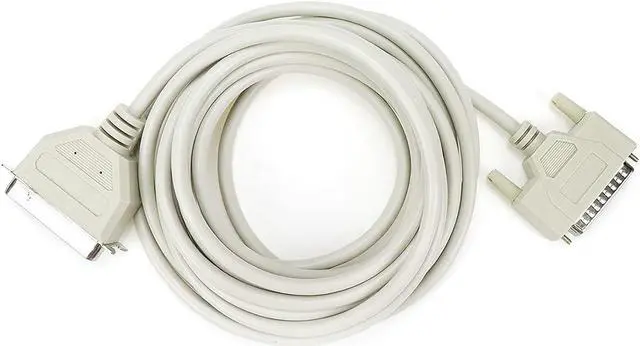 Alt view image 2 of 4 - 4.5m/14.7Feet DB25 Pin Male to Centronics 36 Pin Male Parallel Printer Cable LPT Parallel Printer IEEE-1284